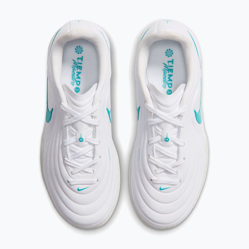 Gyermek focicipők Nike Tiempo Maestro Academy Jr TF white/white/dusty cactus 3