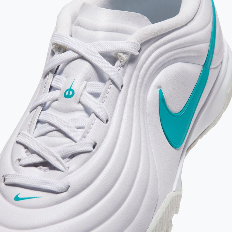 Gyermek focicipők Nike Tiempo Maestro Academy Jr TF white/white/dusty cactus 5