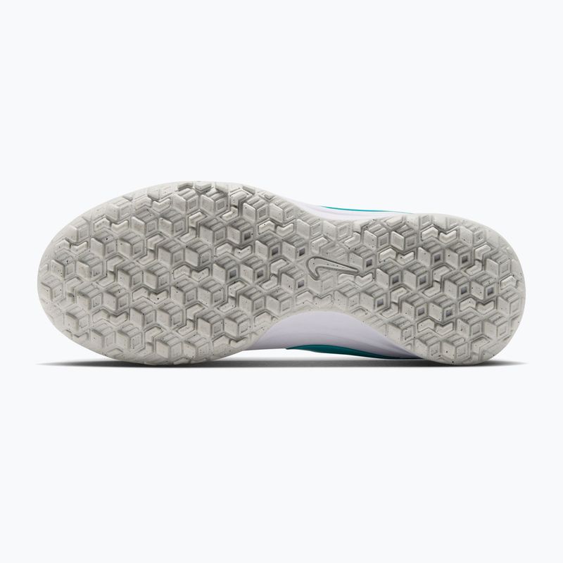 Gyermek focicipők Nike Tiempo Maestro Academy Jr TF white/white/dusty cactus 7