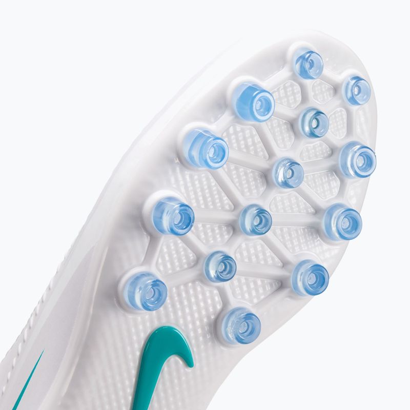 Gyermek focicipők Nike Phantom 6 High Academy AG white/white/dusty cactus 6