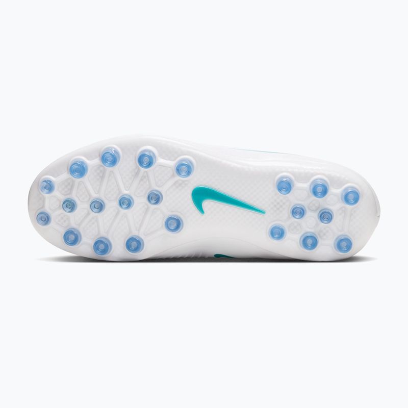 Gyermek focicipők Nike Phantom 6 High Academy AG white/white/dusty cactus 9