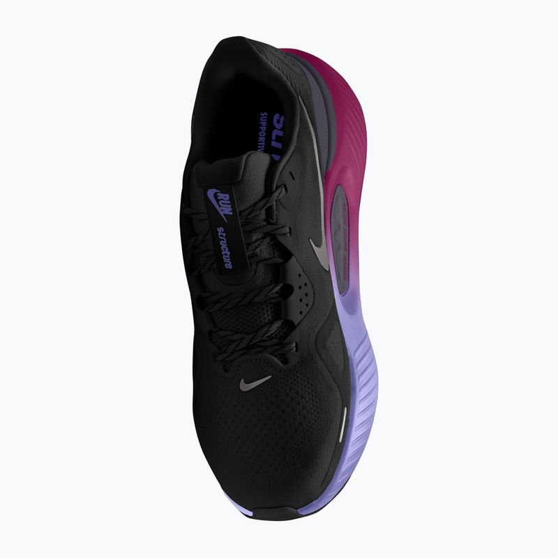 Női futócipők Nike Structure 26 Black/Gridiron/Metallic Silver 2