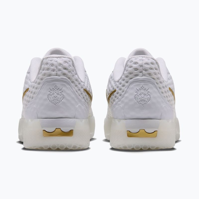 Férfi kosárlabda cipő Nike LeBron Witness X white/white/photon dust/metallic gold 3