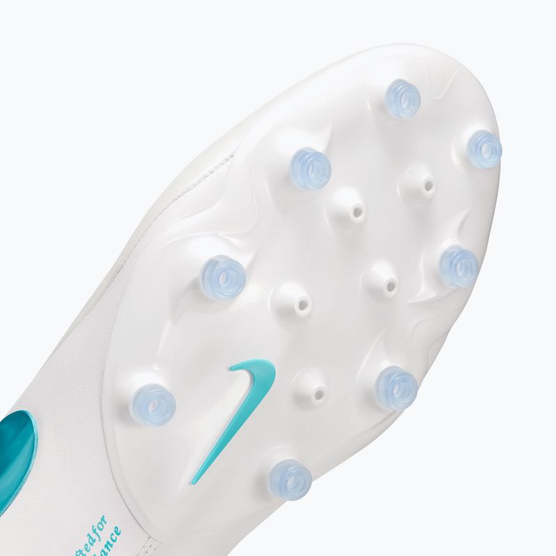 Férfi focicipők Nike Tiempo Maestro Elite AG white/white/dusty cactus 7