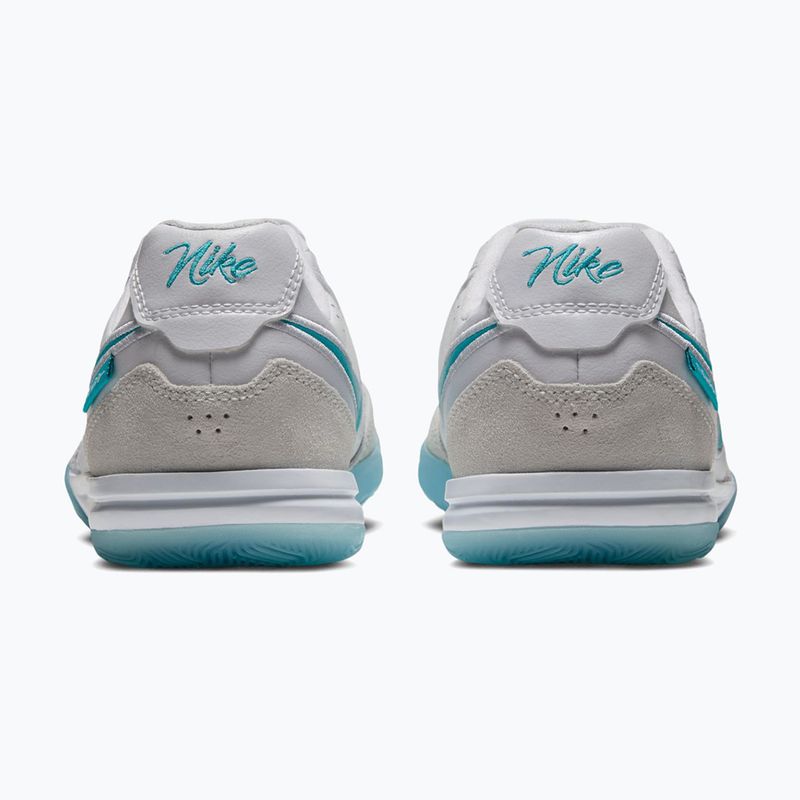 Gyermek focicipők Nike Tiempo Streetgato Jr white/white/dusty cactus 2
