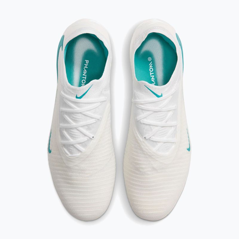 Férfi focicipők Nike Phantom 6 Low Elite AG-Pro white/white/dusty cactus 3