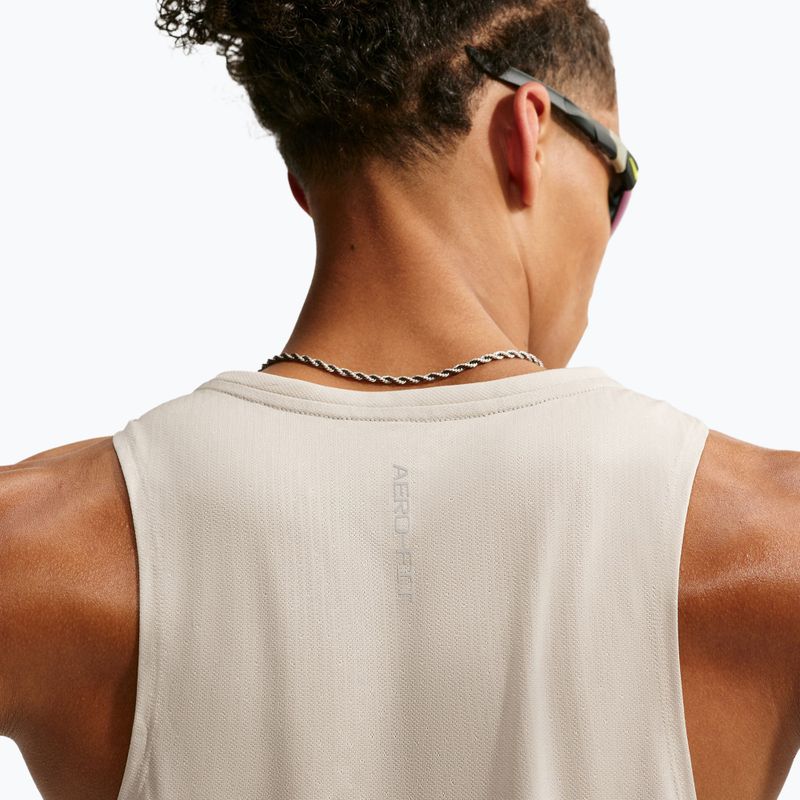 Férfi futó póló Nike Stride cream Ii/sail 7