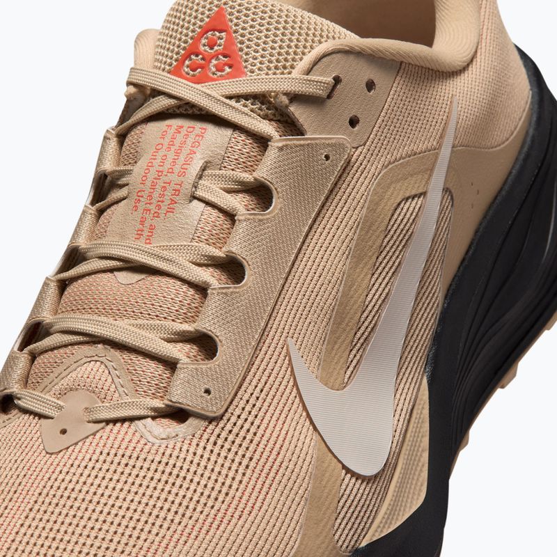 Férfi futócipők Nike ACG Pegasus Trail linen/black/light crimson/light orewood brown 5
