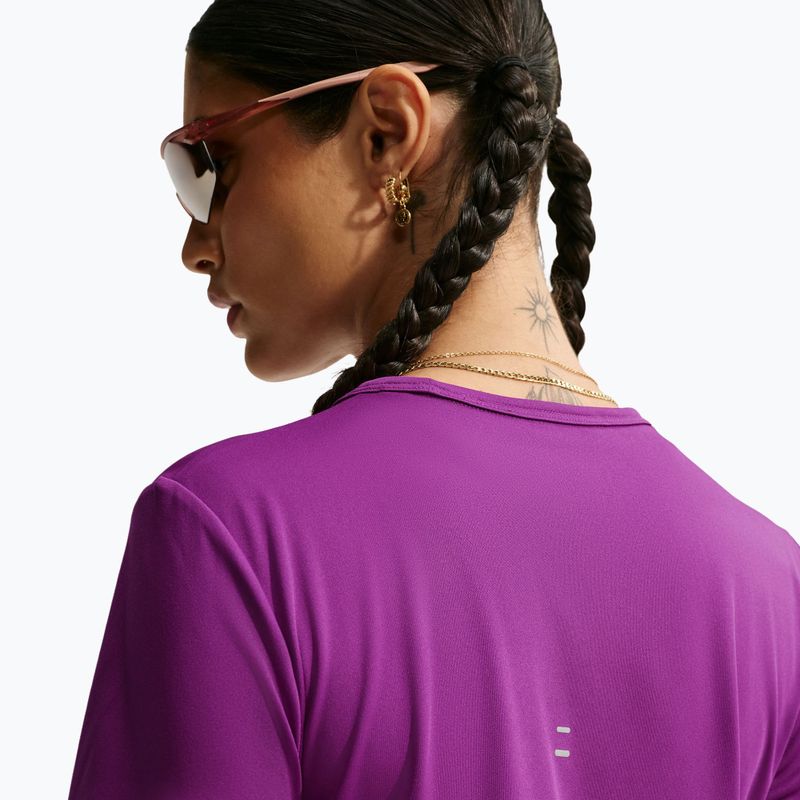Női futó póló Nike Tempo SS bold berry 6