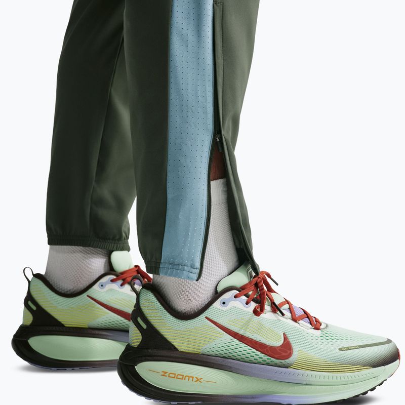 Férfi futónadrág Nike Miler Dri-Fit Woven camo green/mineral slate 7
