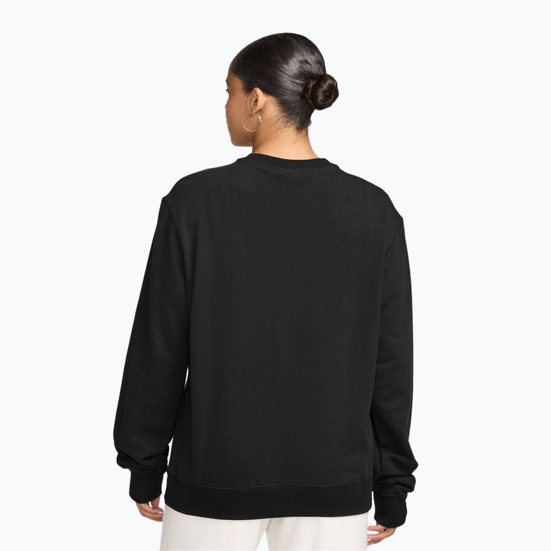Női pulóver Nike Studio Fleece Lightweight total black/sail 2