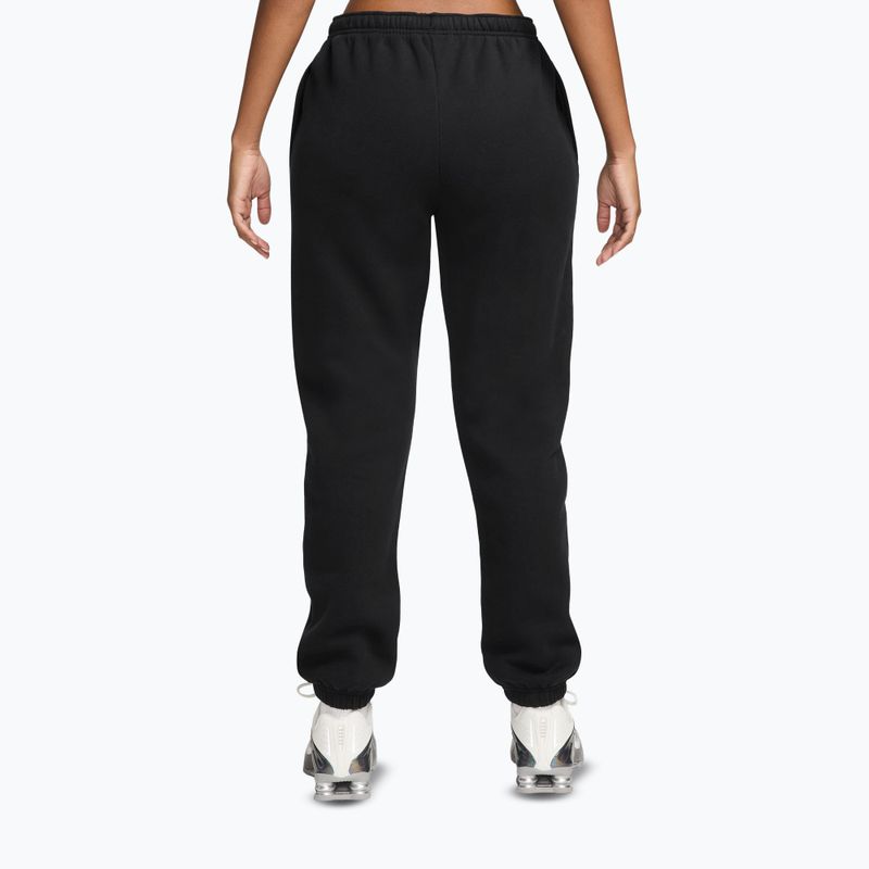 Női nadrág Nike Studio Fleece total black/sail 2