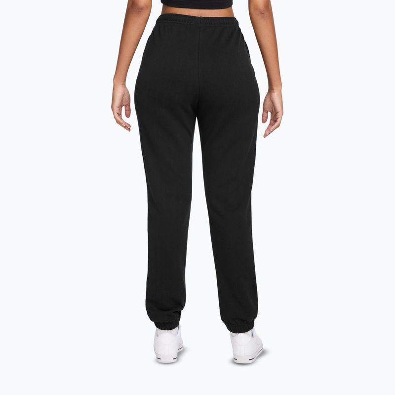 Női nadrág Nike Studio Fleece total black/sail 2