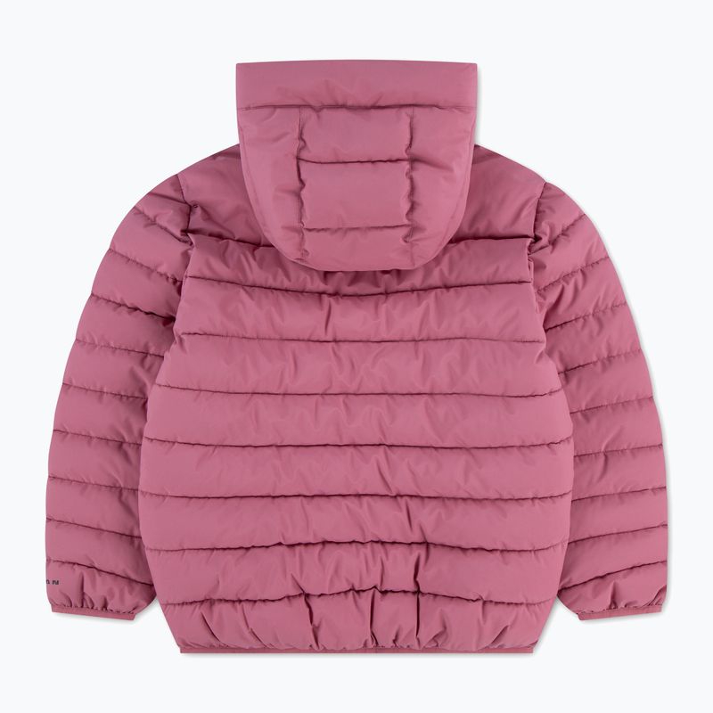 Gyerek kabát Jordan Midweight Puffer W/Pipping desert berry 2