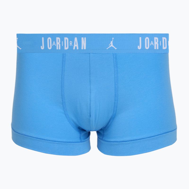 Férfi Nike Jordan Cotton Trunk boxeralsó 5 db-os csomag gym piros/fekete 2
