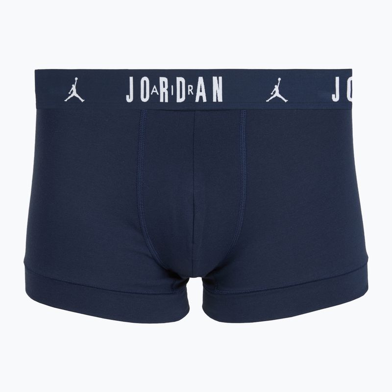 Férfi Nike Jordan Cotton Trunk boxeralsó 5 db-os csomag gym piros/fekete 3