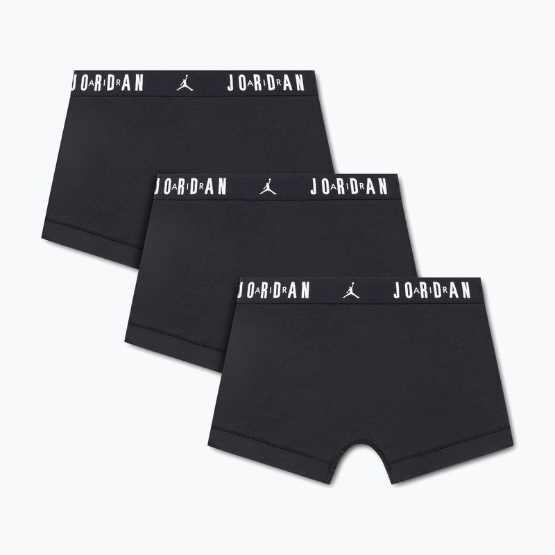 Férfi Nike Jordan Flight Cotton Trunk boxeralsó 3 db fekete 2