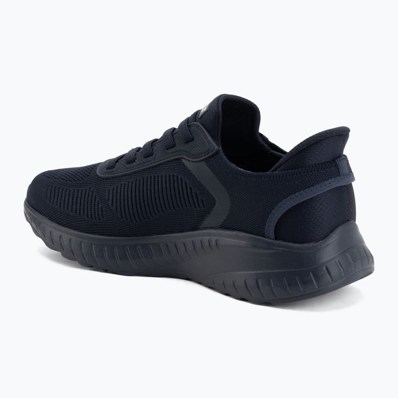 Férfi cipő SKECHERS Bobs Squad Chaos Solid Step blue 3