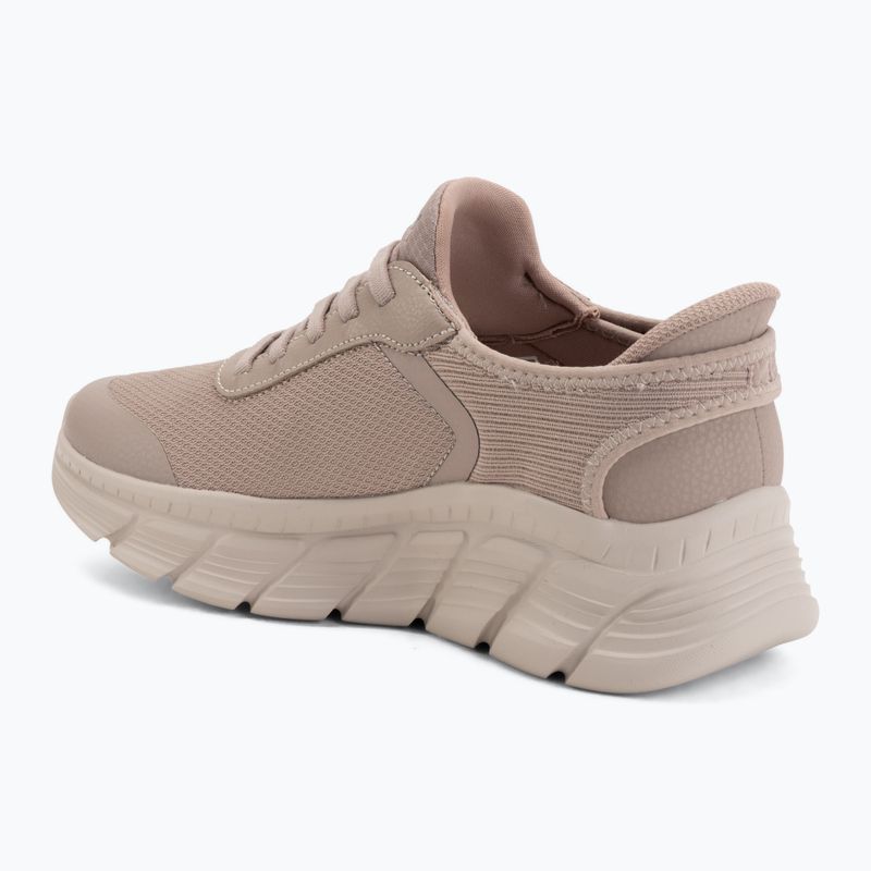 Női cipő SKECHERS Bobs B Flex Hi Linear Force gray 3