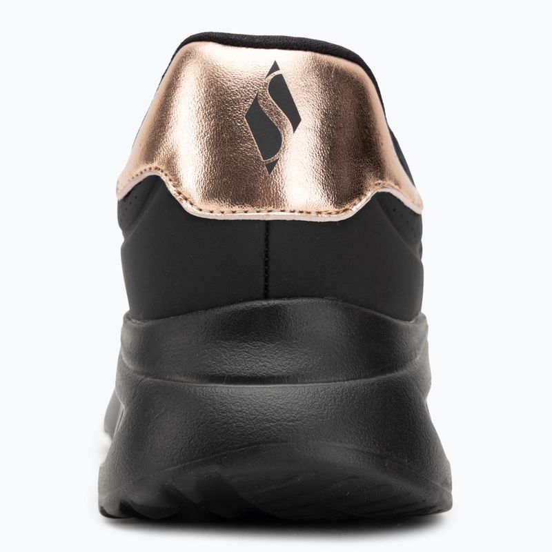 Női Skechers Uno Lite Shimmer Along fekete cipő 6