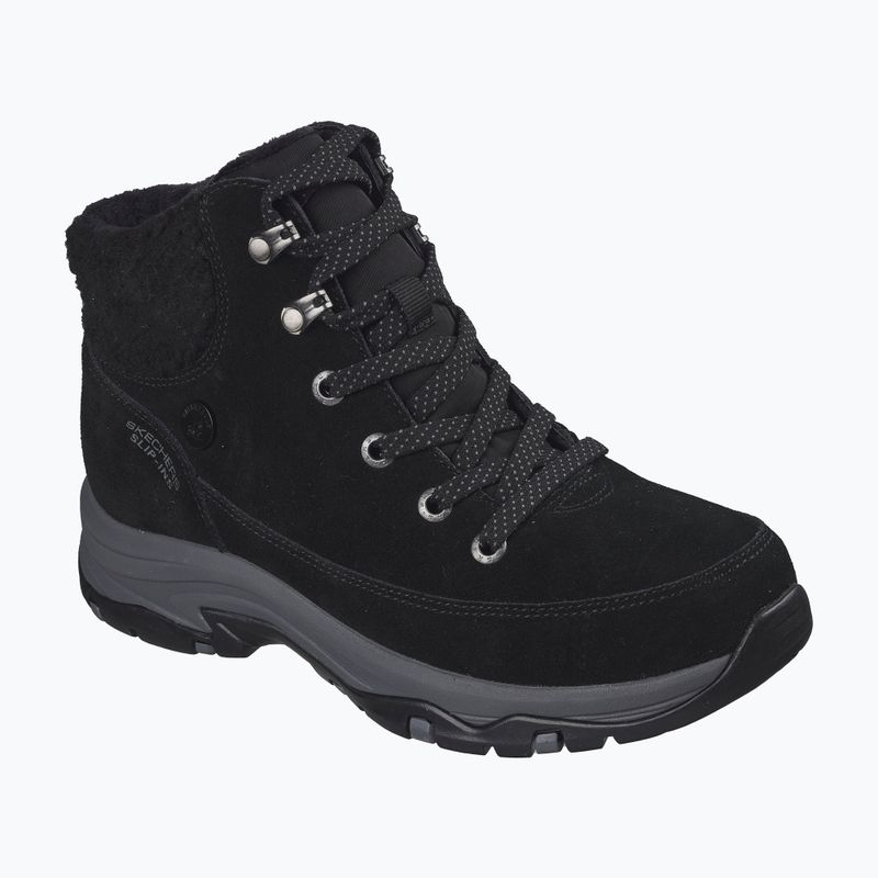 Női hótaposó SKECHERS Trego Snow Breeze Black
