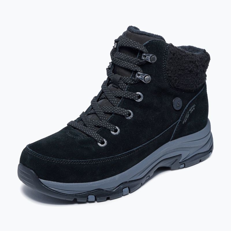 Női hótaposó SKECHERS Trego Snow Breeze Black 4