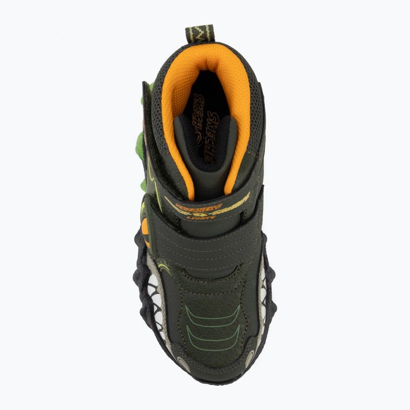 Gyerek hótaposó SKECHERS Skech-O-Saurus Lights 2.0 green 5