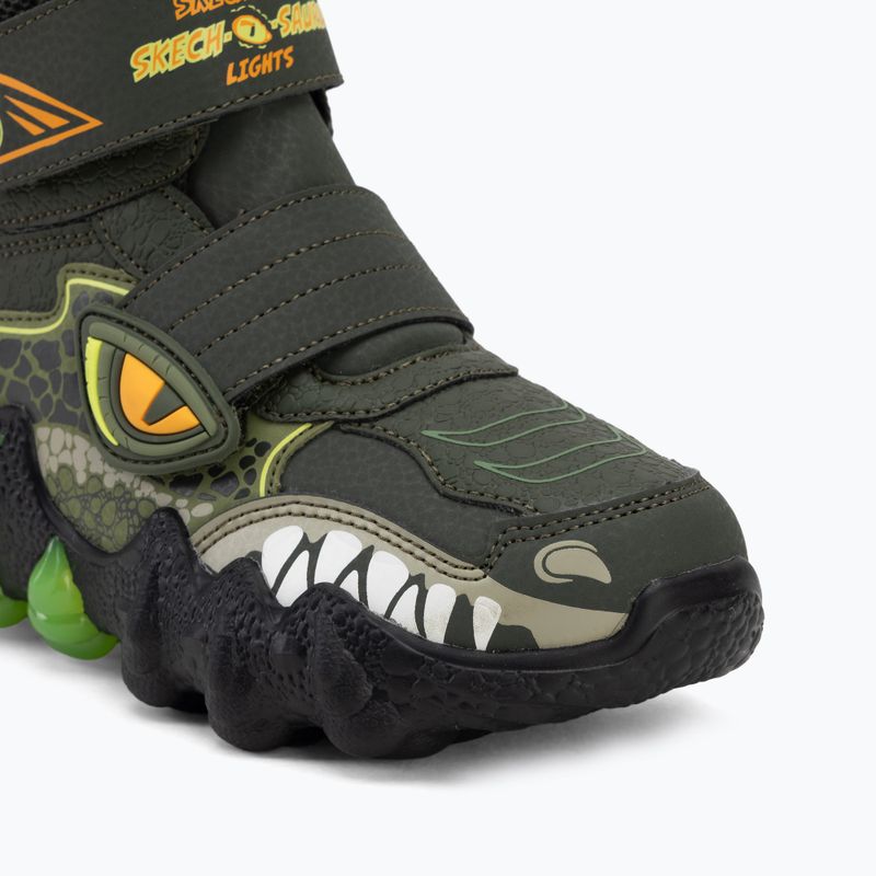 Gyerek hótaposó SKECHERS Skech-O-Saurus Lights 2.0 green 7