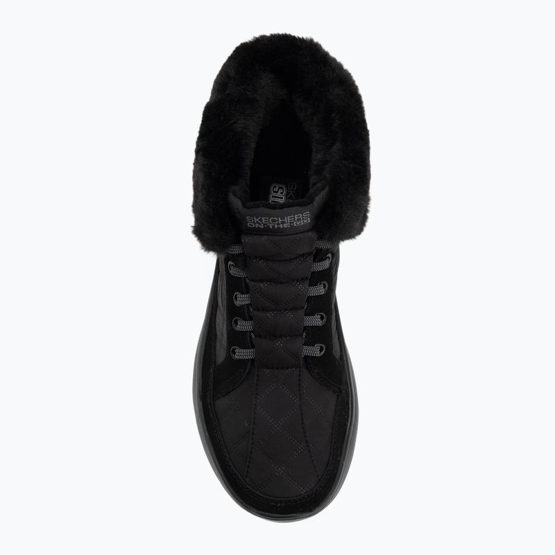 Női SKECHERS On-The-Go Encore Elisa fekete cipő 5