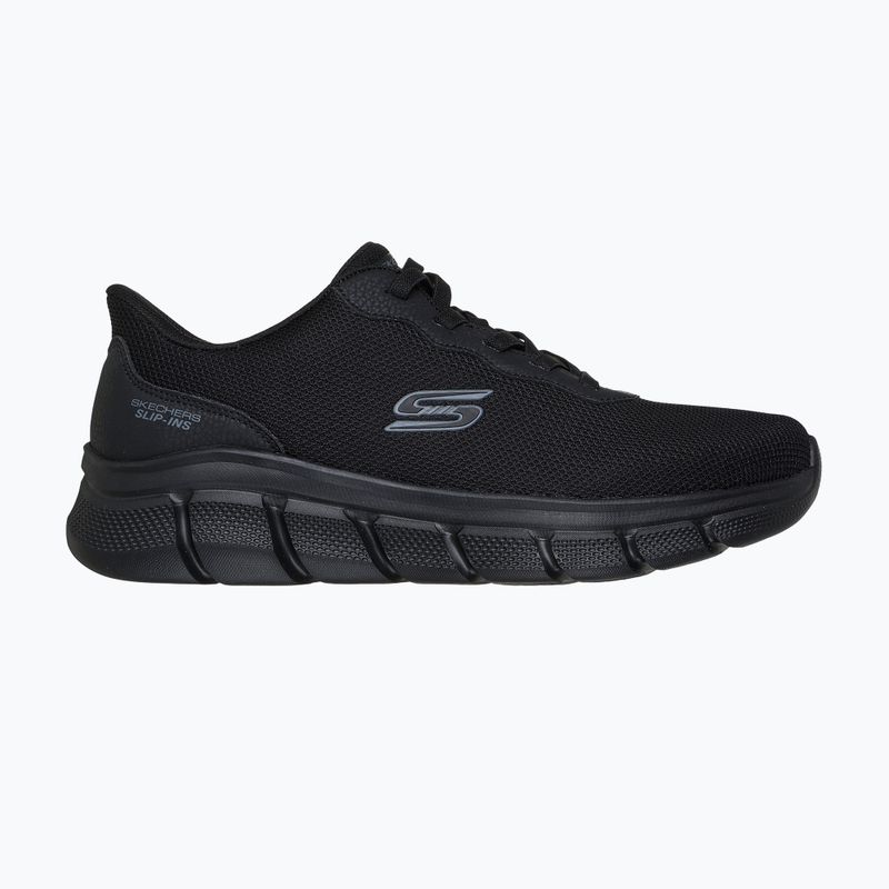 Férfi cipők SKECHERS Bobs B Flex Glacial Edge black 2