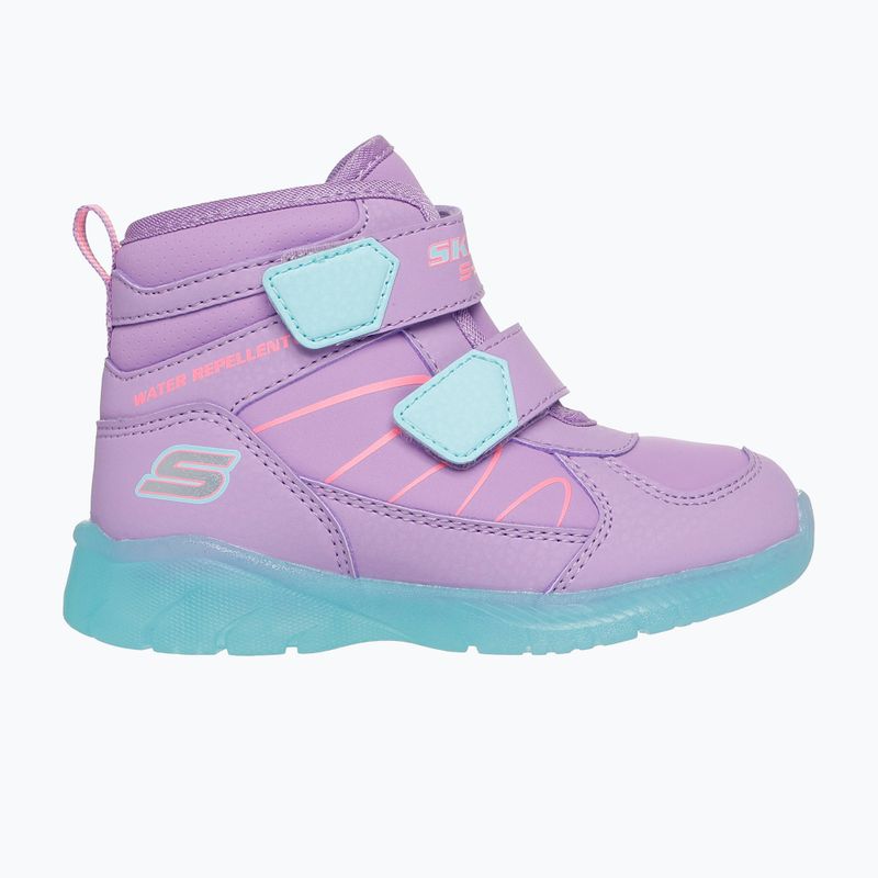 Gyerekcipők SKECHERS Illumi-Brights Polar Steppers levendula/többszínű 10