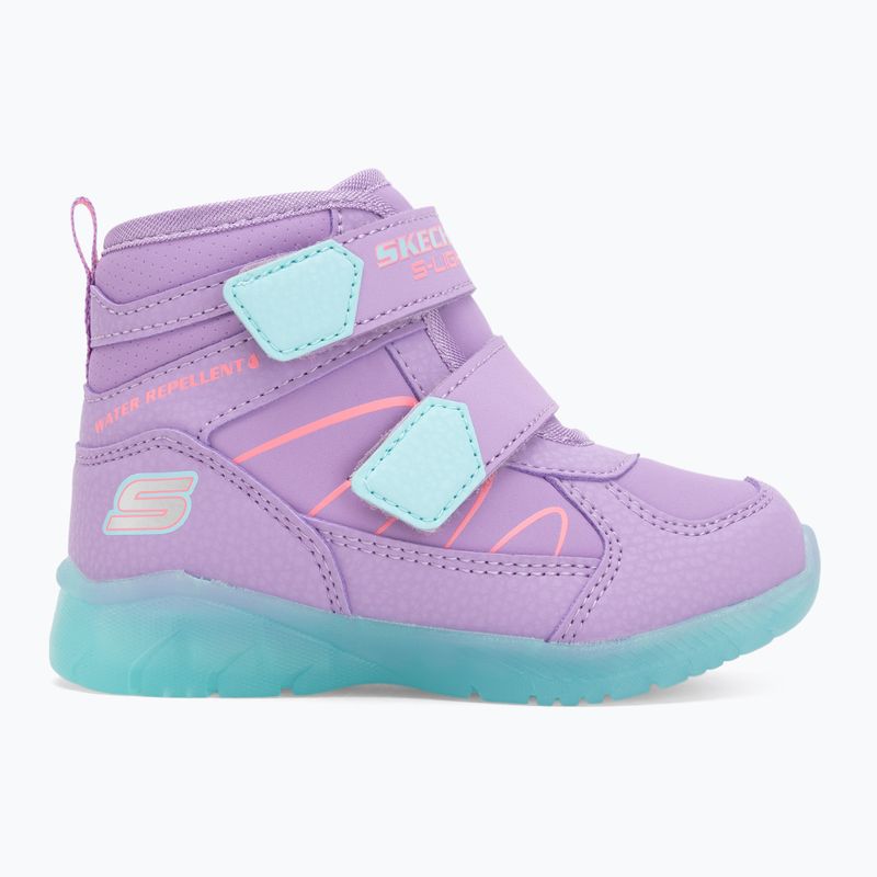 Gyerekcipők SKECHERS Illumi-Brights Polar Steppers levendula/többszínű 2