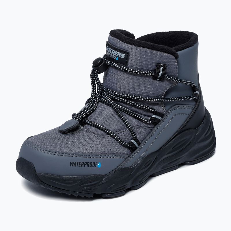 Gyerek téli cipők SKECHERS Turbo Tread Storm Glider gray 4