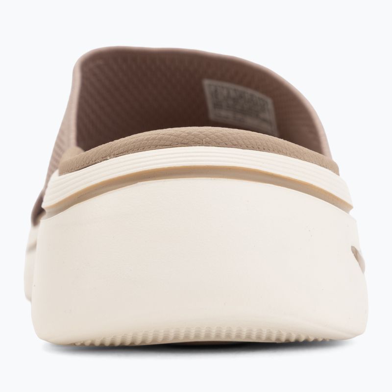 Női papucsok SKECHERS Go Walk Arch Fit 2.0 Dakota brown 6