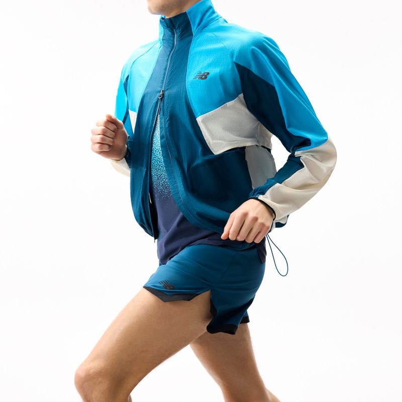 Férfi futónadrág New Balance Run Essentials 5" Short streamsong 11