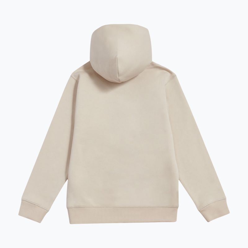 Gyerek pulóver New Balance Brush Back Small Logo Hoodie timberwolf 2