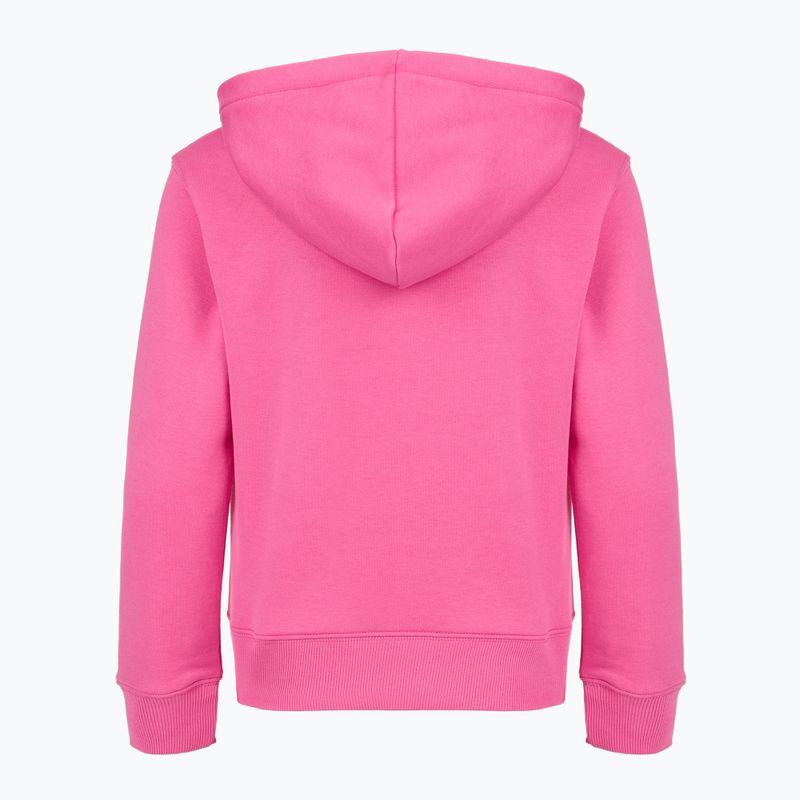 Gyerek pulóver New Balance FT Stacked Logo Hoodie pink satin 8