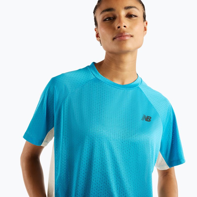 Női futó póló New Balance Viz-Tech Run T-Shirt altitude/streamsong 3