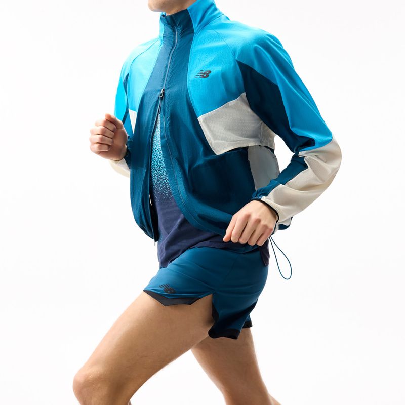 Férfi futókabát New Balance RC Jacket streamsong 12