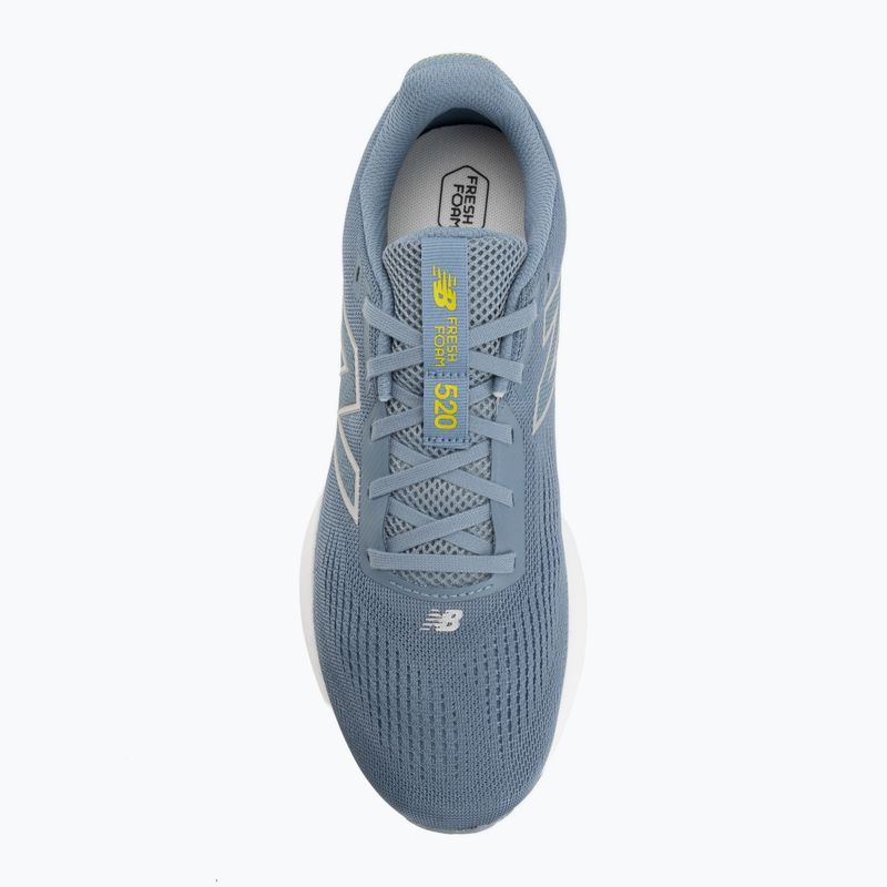 Férfi futócipők New Balance Fresh Foam 520's V9 zinc blue/light arctic grey/silver metallic 5