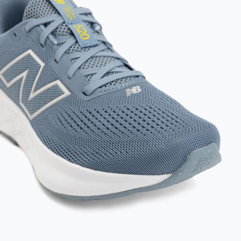 Férfi futócipők New Balance Fresh Foam 520's V9 zinc blue/light arctic grey/silver metallic 7