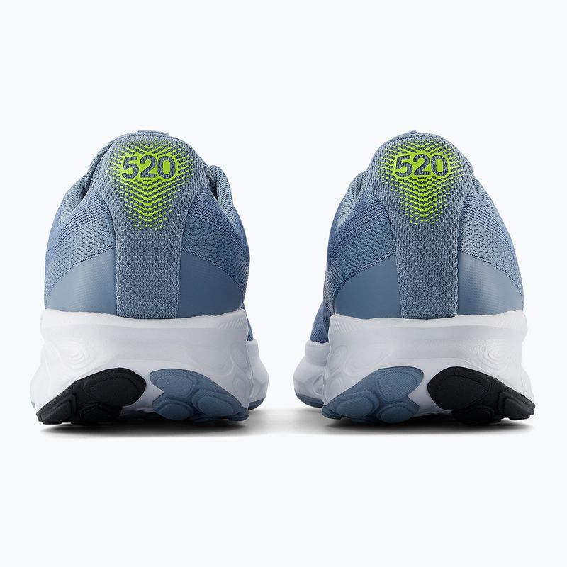 Férfi futócipők New Balance Fresh Foam 520's V9 zinc blue/light arctic grey/silver metallic 5