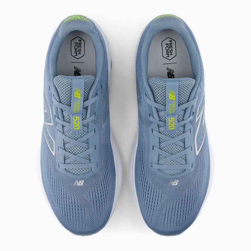 Férfi futócipők New Balance Fresh Foam 520's V9 zinc blue/light arctic grey/silver metallic 7