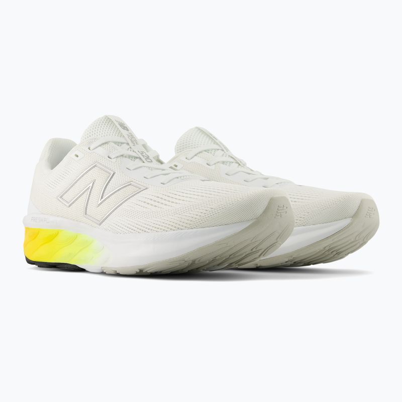 Férfi futócipők New Balance Fresh Foam 520's V9 white/silver metallic/satsuma orange 4