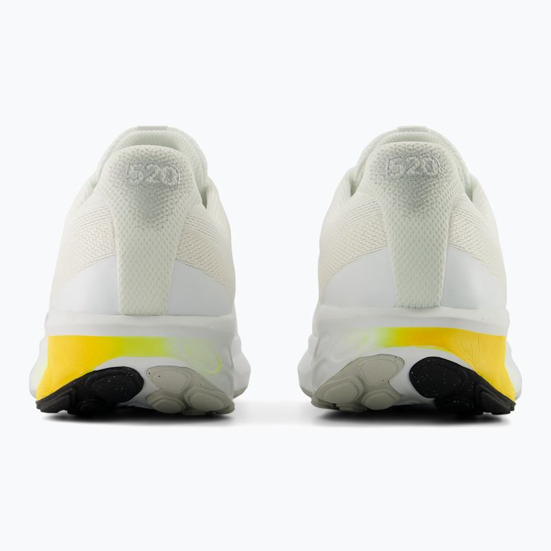 Férfi futócipők New Balance Fresh Foam 520's V9 white/silver metallic/satsuma orange 5