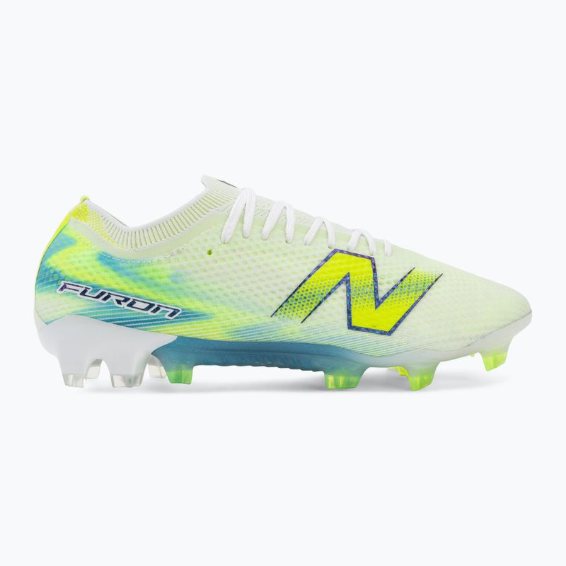 Focicipők New Balance Furon Elite V9 FG white/alkaline green 2
