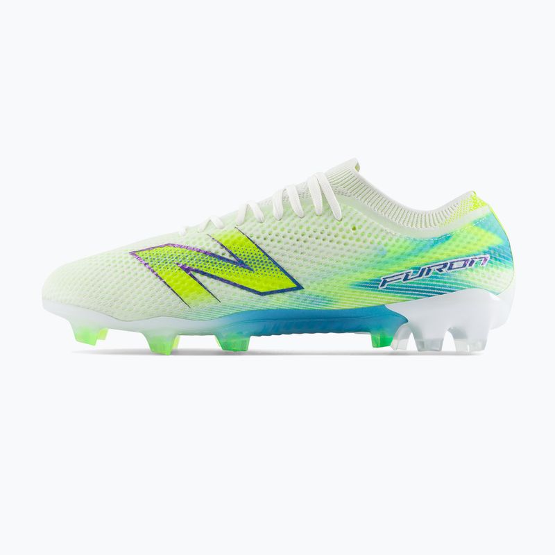 Focicipők New Balance Furon Elite V9 FG white/alkaline green 3