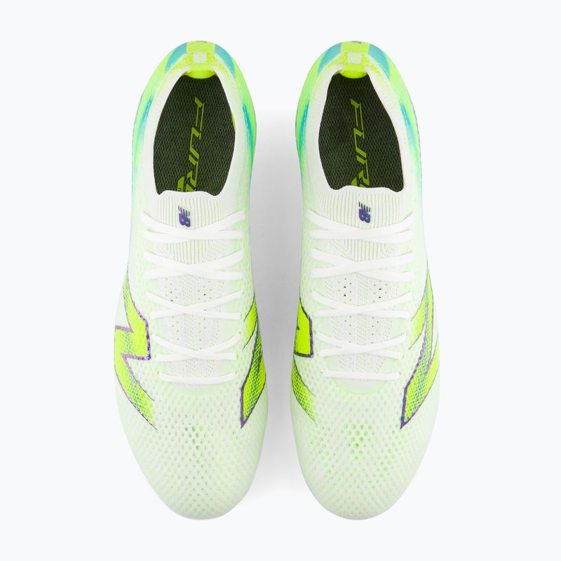Focicipők New Balance Furon Elite V9 FG white/alkaline green 4