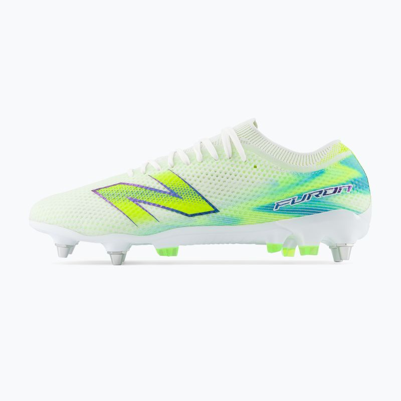 Focicipők New Balance Furon Elite V9 SG white/alkaline green 3