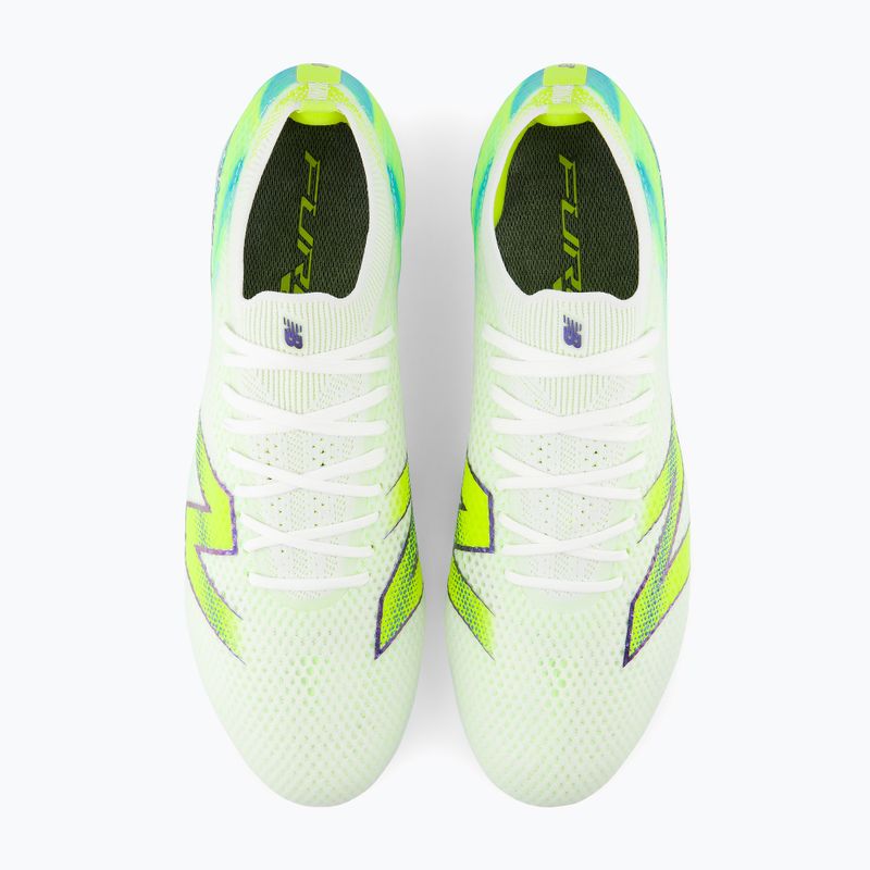 Focicipők New Balance Furon Elite V9 SG white/alkaline green 5